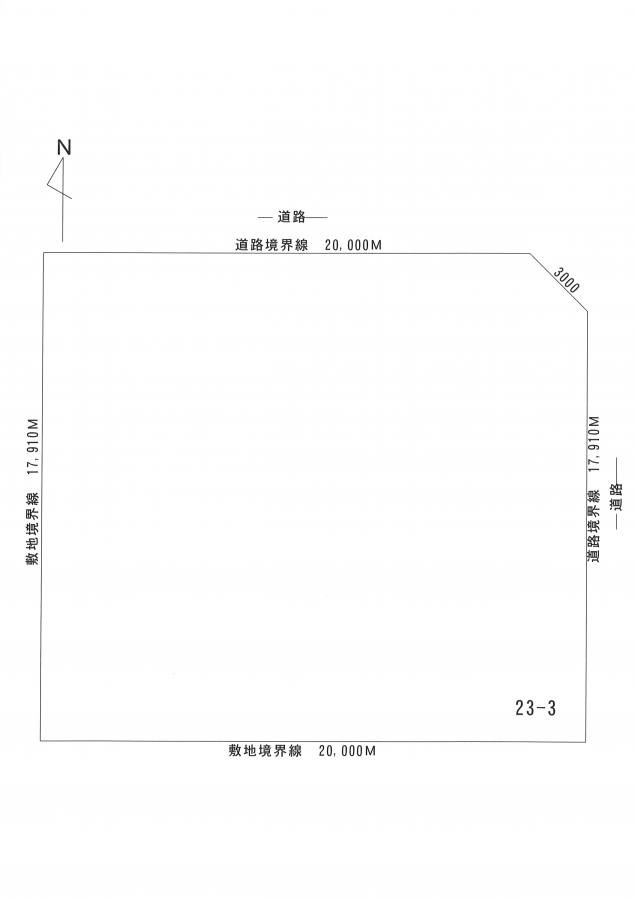 池田町利別　売地 間取り