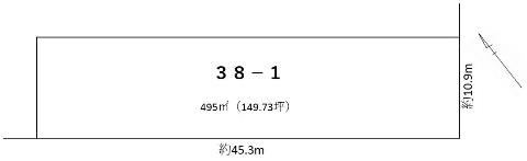 浦幌町字吉野【売土地：149.73坪】 間取り