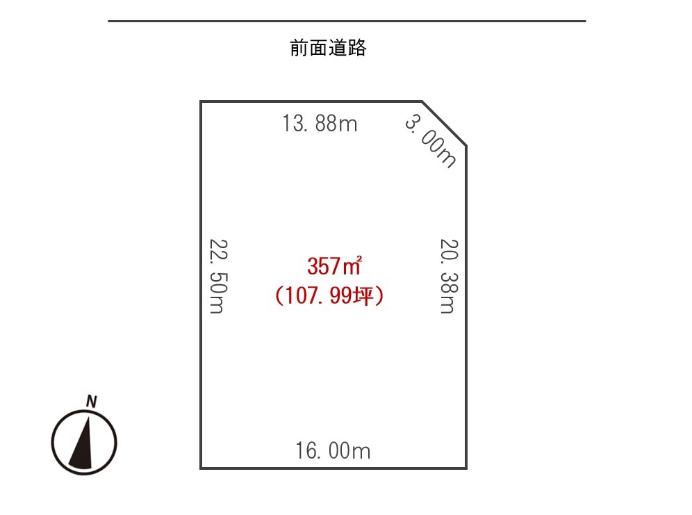 池田町字西2条10丁目　売土地 間取り