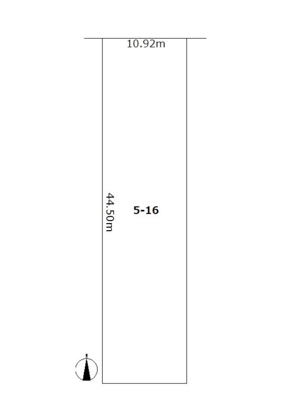 本別町北７丁目　売土地 間取り