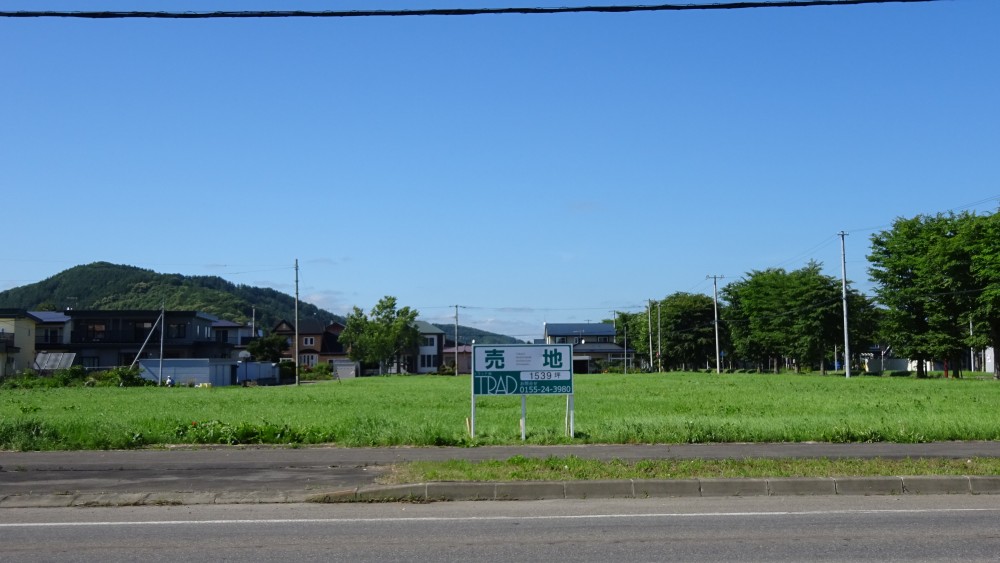 池田町利別西町　売土地 外観