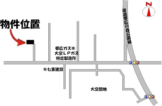 売地　帯広市南町南９線６１番１６・４８