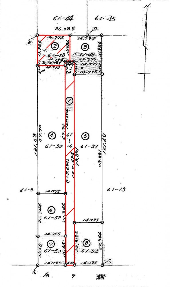 売地　帯広市南町南９線６１番１６・４８ 内観