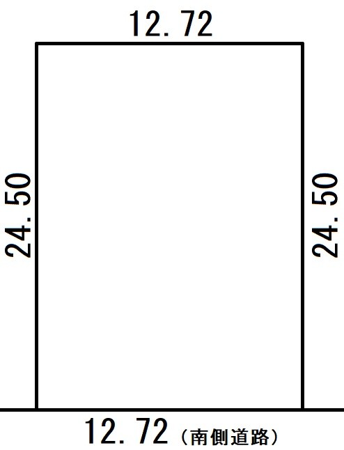 西20南5  売地　南道路（建築条件付）　 内観