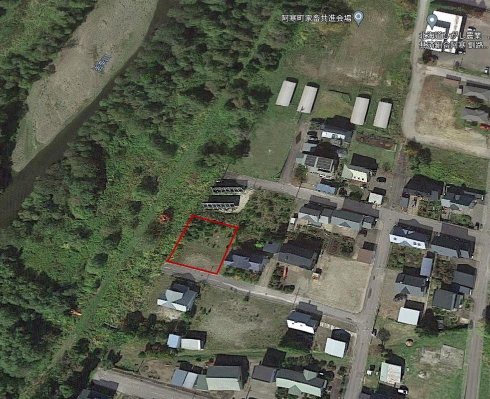 釧路市阿寒町中央3丁目　売土地 内観