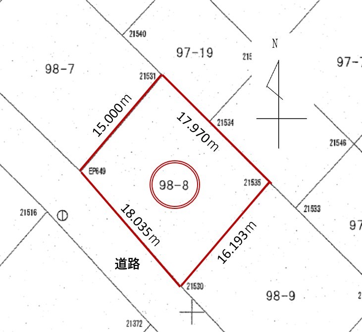 洞爺湖町高砂町　売土地 間取り