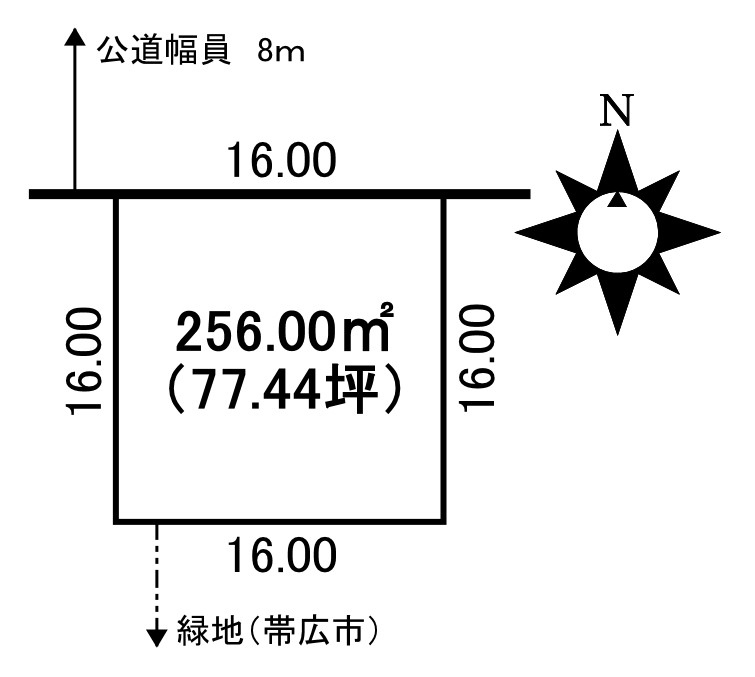 大空町10 土地 帯広 十勝管内の住まい情報 すーまるnet