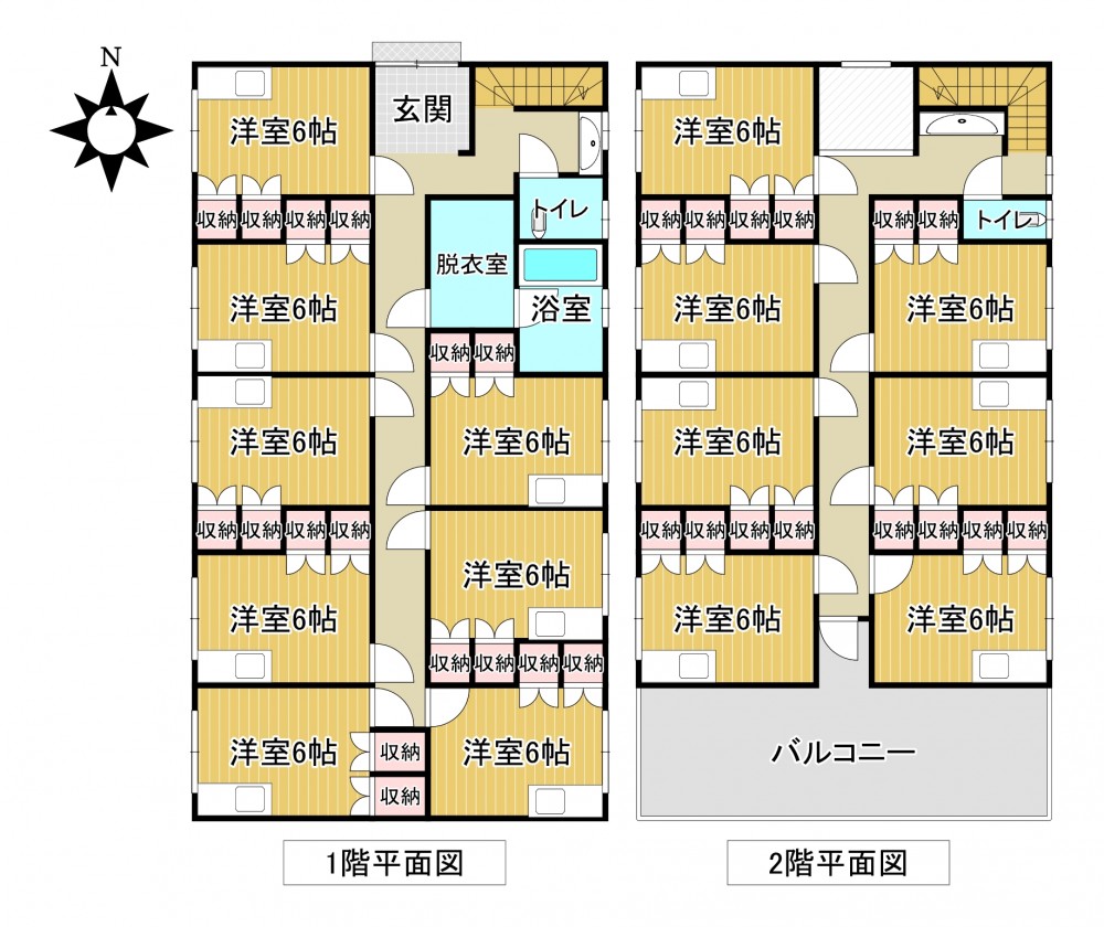 ANGEL HOUSE（エンジェルハウス） 間取り