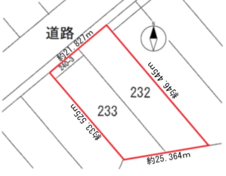 忠類栄町　売土地 間取り