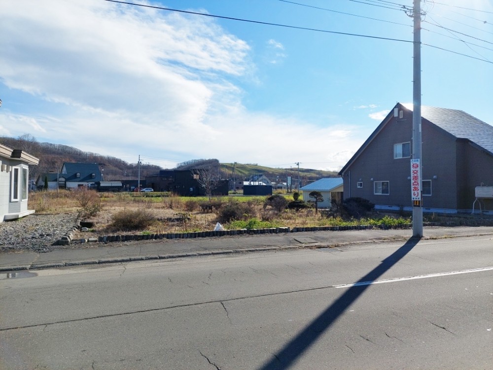 忠類栄町　売土地 外観