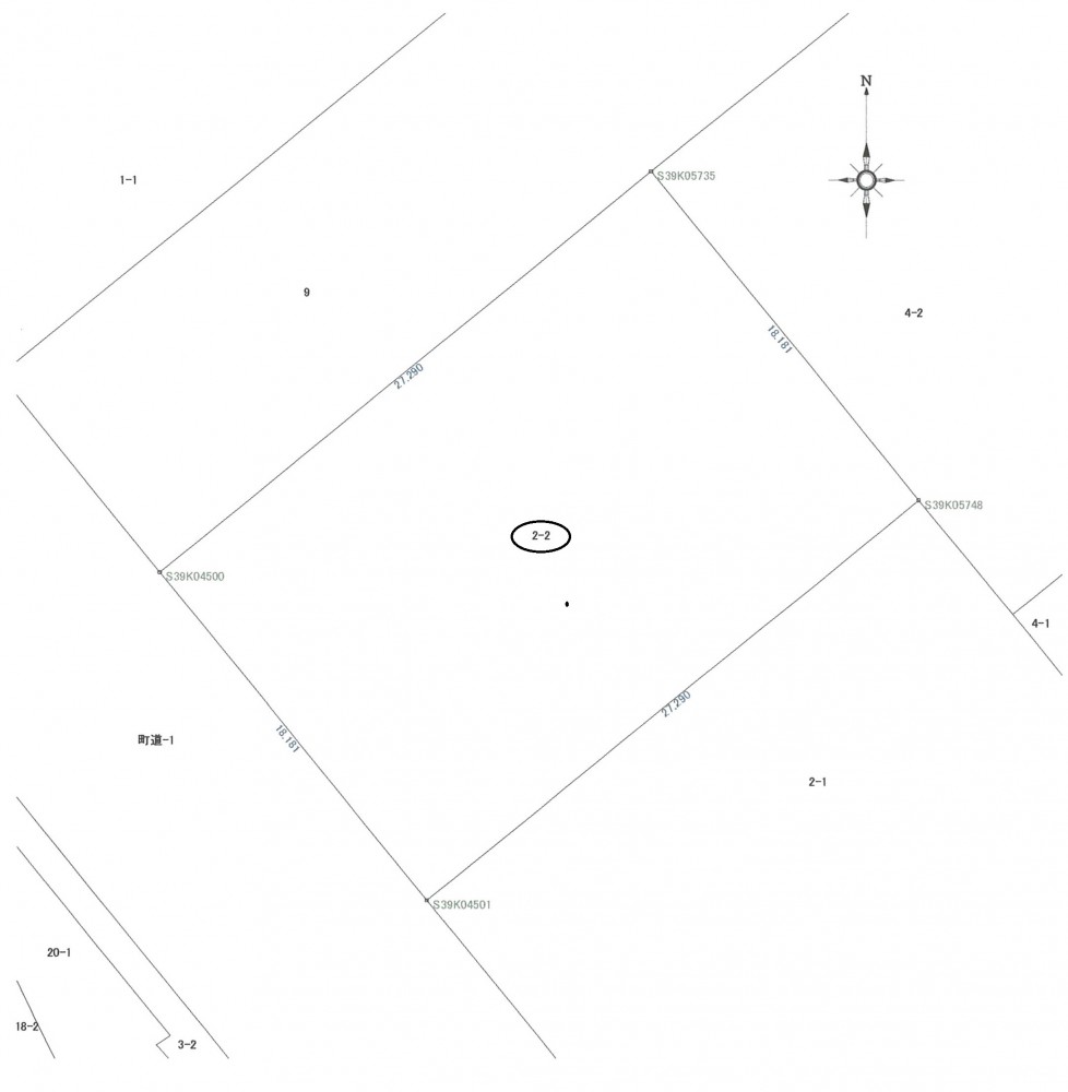 清水町南5-11　売土地 間取り