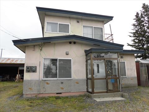 池田町字川合188-3【売農家住宅跡：４LDK＋倉庫】