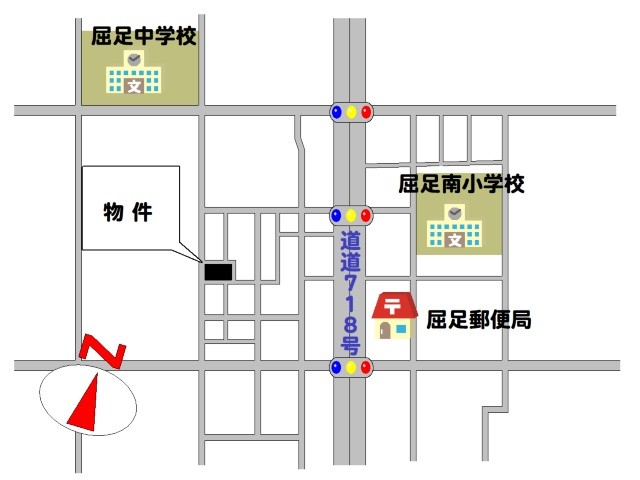 屈足緑町２丁目【敷地455坪で事業用地・マンション用地にもおすすめ！】 内観