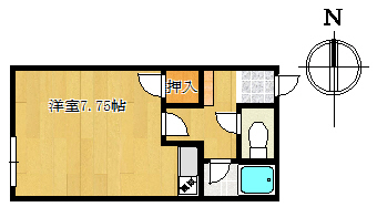 ハイツ聖（ヒジリ） 間取り