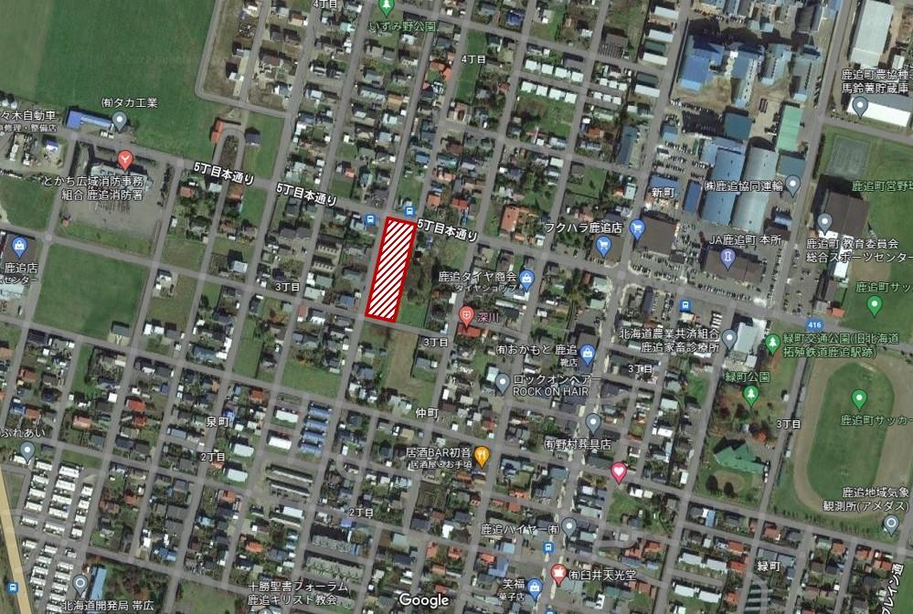 鹿追町仲町3丁目　売土地（1,015.7坪）