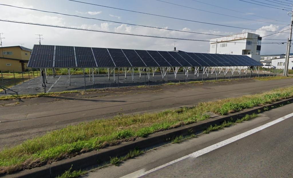 【太陽光発電】白老町字萩野