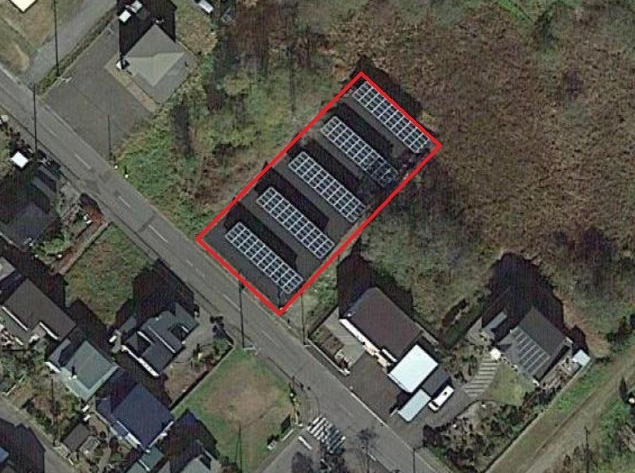 【太陽光発電】白老町字萩野 外観