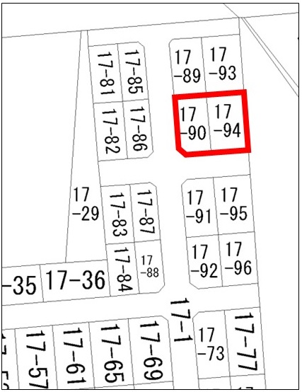 帯広市稲田町基線　売地 外観