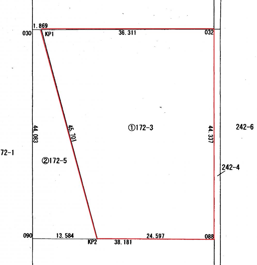 古家付き土地 周辺
