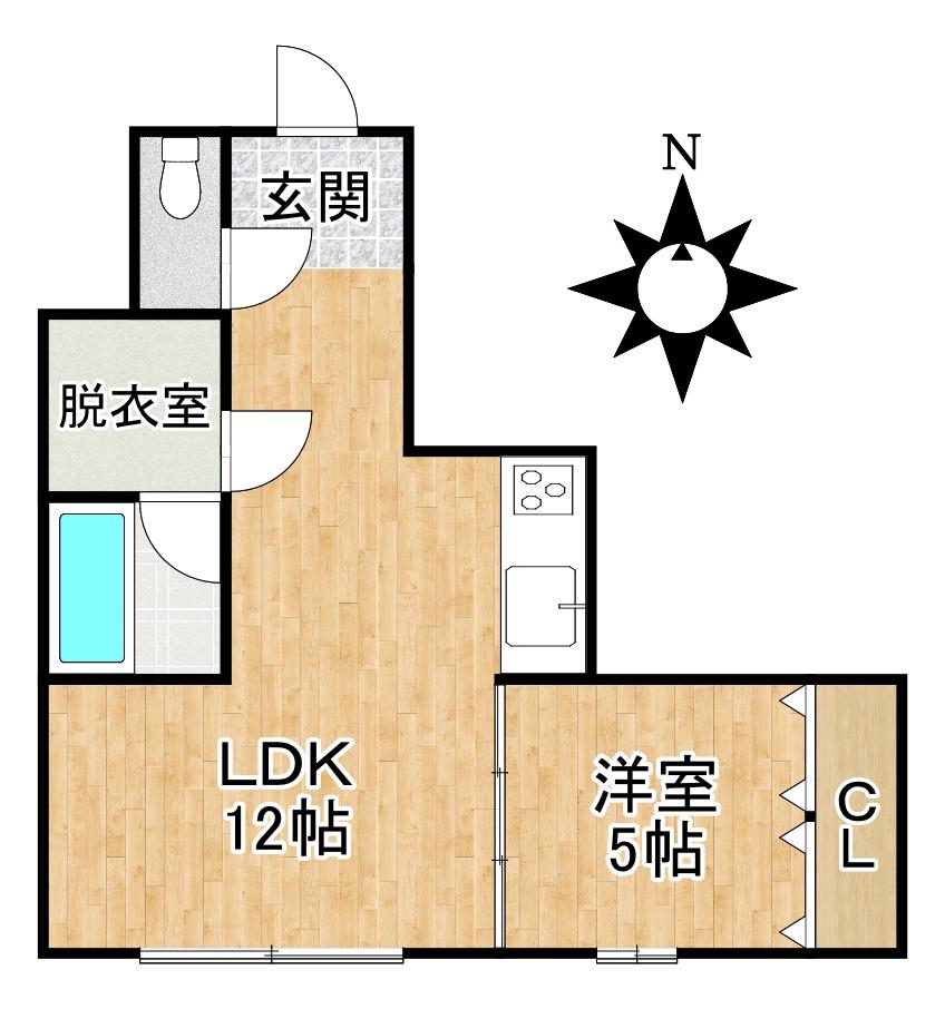 【価格改定】一棟収益マンション　サンイーストコーポ 内観