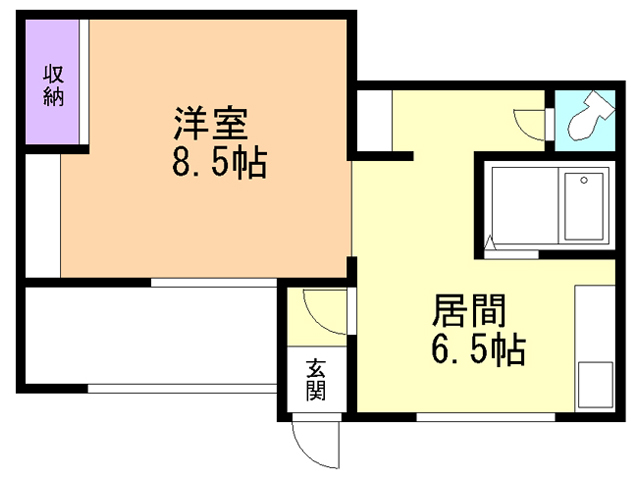 【価格改定】足寄町2世帯住宅 間取り