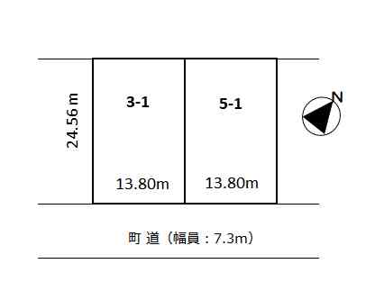 清水町　のどかな住宅用地  間取り