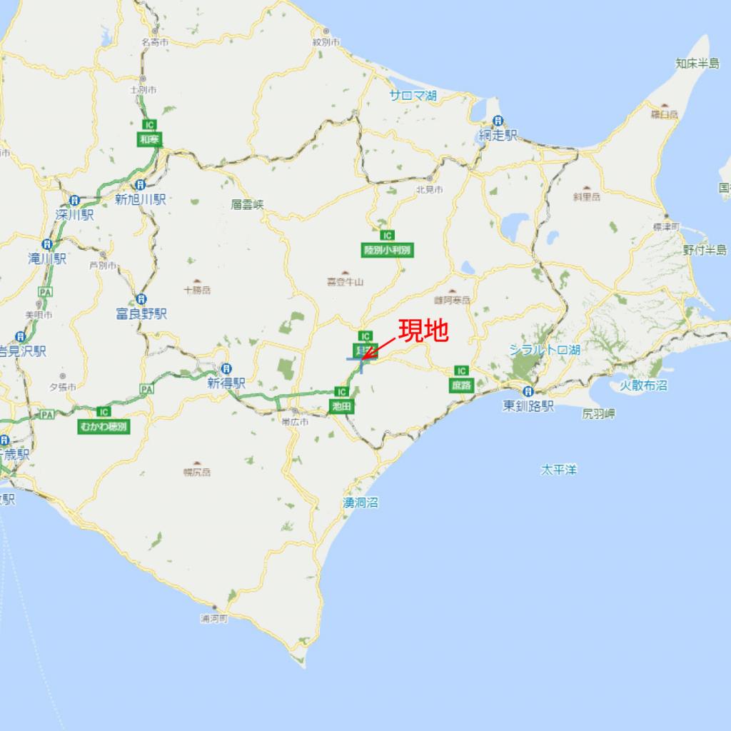 本別町西美里別　売土地(山林) 内観