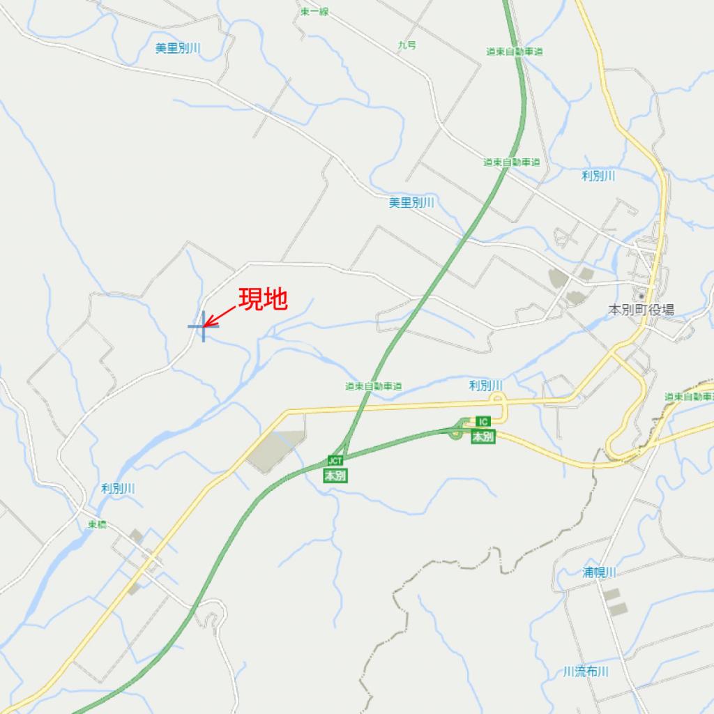 本別町西美里別　売土地(山林) 内観