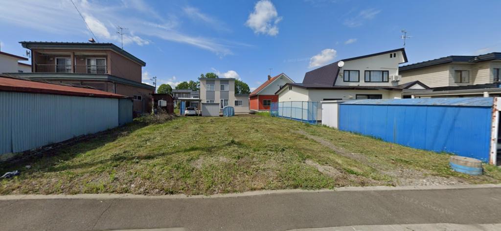 南向き 芽室町東８条７丁目 売地（建築条件付）