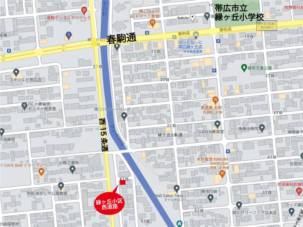 緑丘小区域　緑ケ丘三条通4丁目9番　古家付き　現状渡し 内観