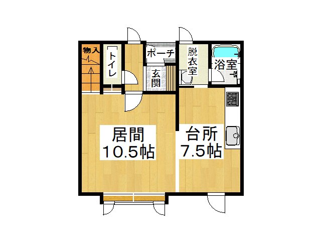 西１９条南２丁目【アパート新オーナー様募集！】 間取り