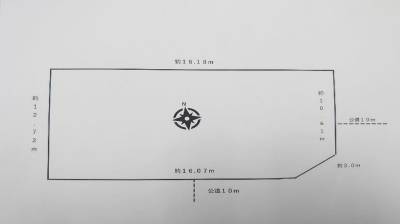 (価格変更) 売土地　札幌市南区藤野6条4丁目436番62 間取り
