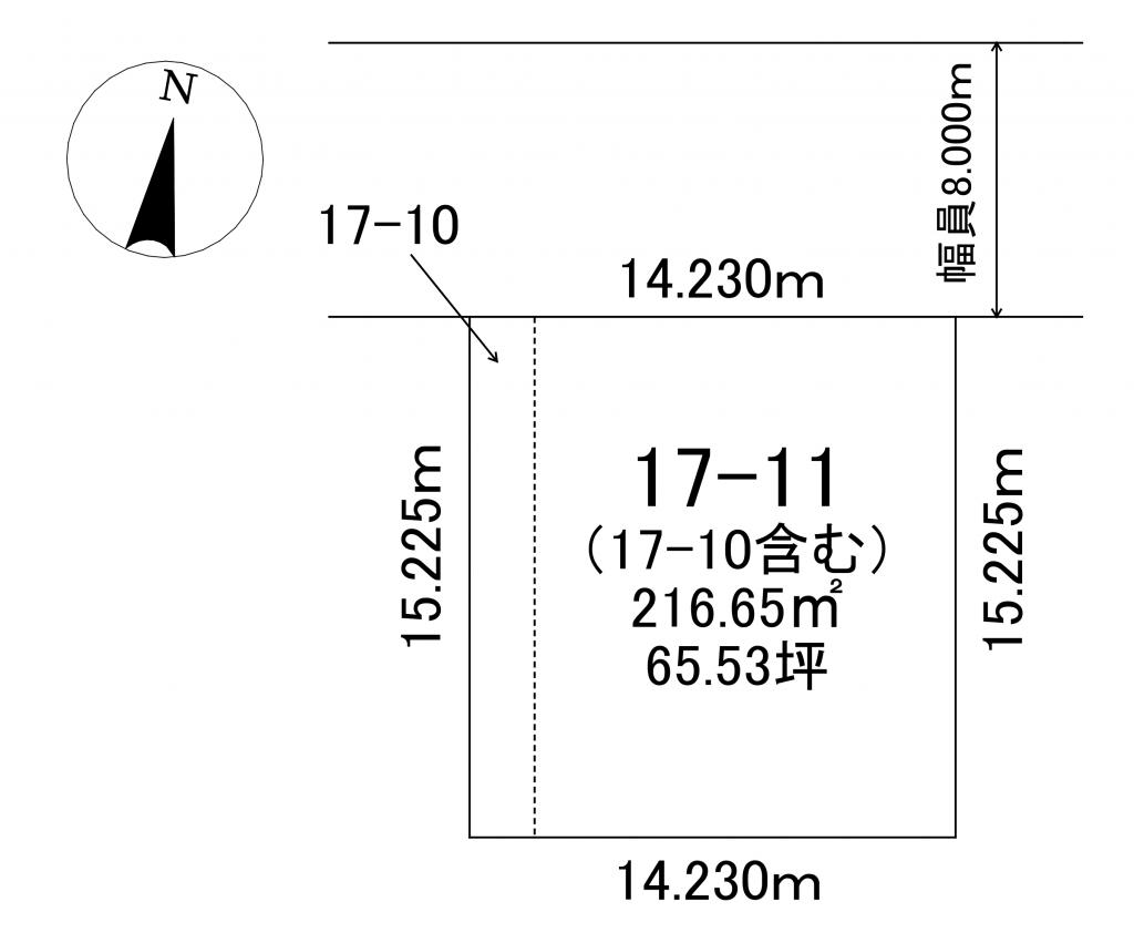 西19南2＿土地 間取り
