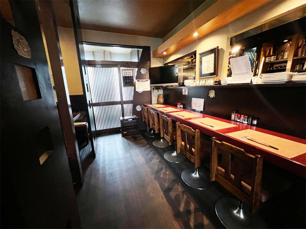 すぐに開店可能　広い駐車場付で11台可　居酒屋店舗兼住宅 内観