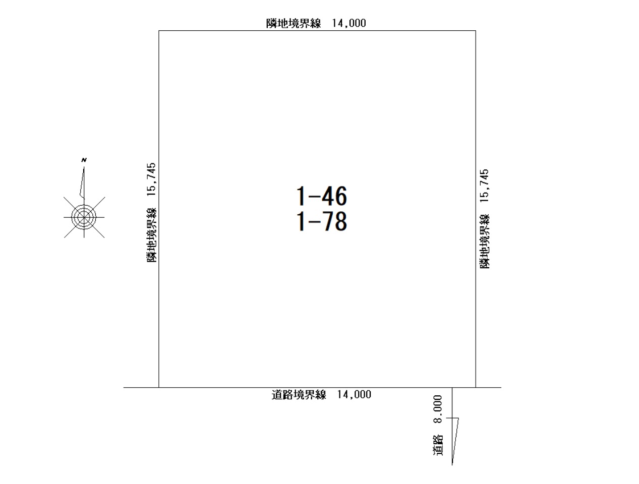 【仲介手数料無し！】帯広市東9南4④【売土地】 間取り