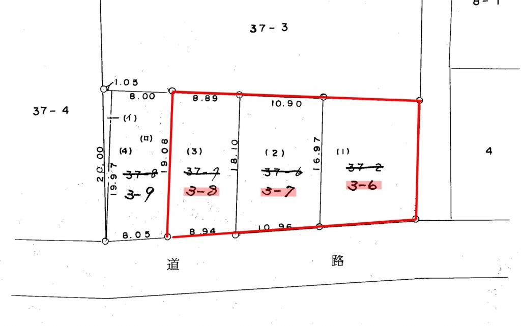 白糠町岬　売土地 間取り