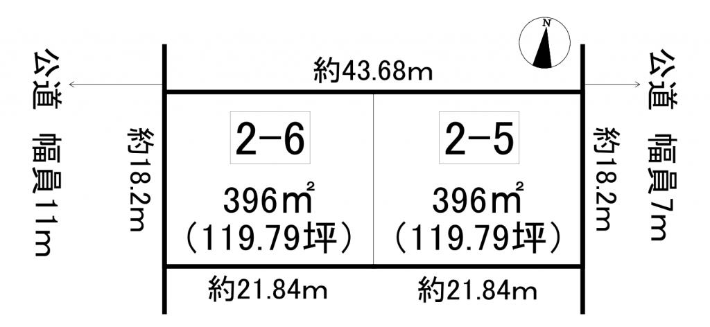 音更町大通20丁目　売土地【建築可能】 間取り