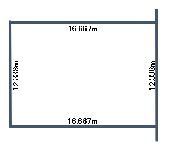 帯広市西18条南32丁目　売地 間取り