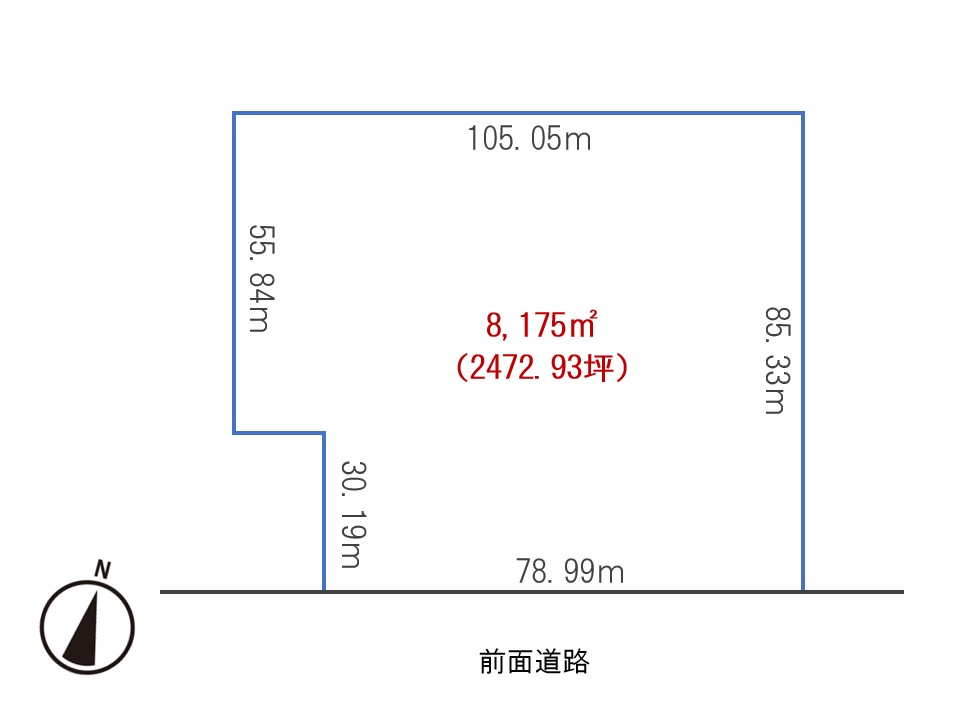 ※価格改定※　池田町西２条１０丁目　売土地 間取り