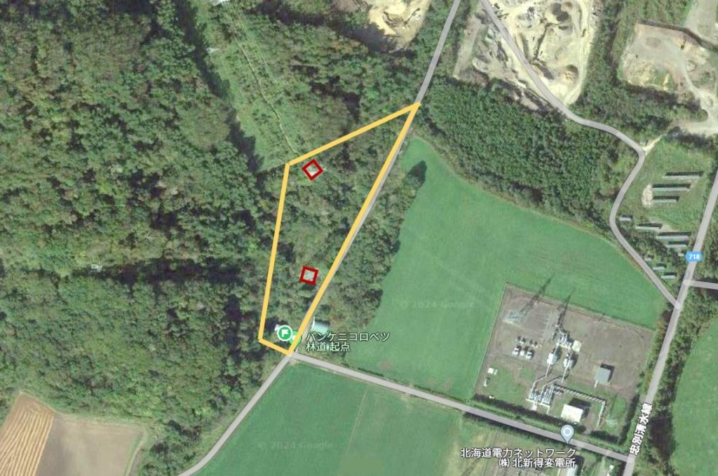 【商談中】新得町字屈足西1線　売土地（約6794坪） 内観