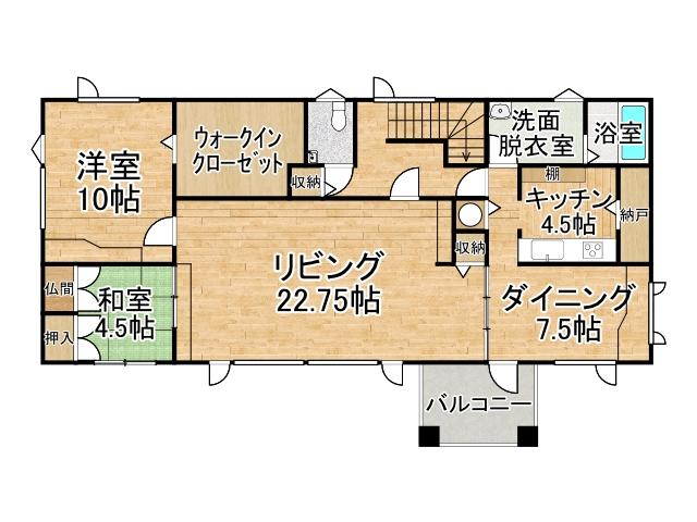西７条南２４丁目　※商談中【平成１８年築！作業所・事務所付き住宅！】 内観