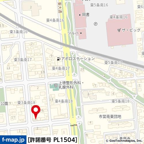 東３条南１８！土地１６１坪！全室空AP付！ 内観