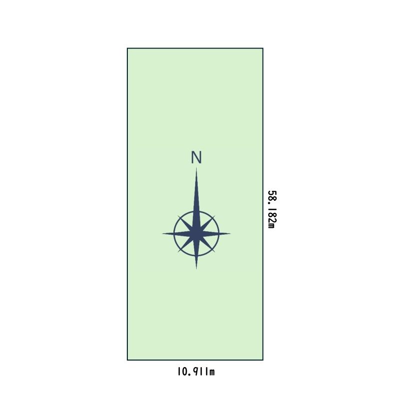（価格改定）音更町駒場本通売土地 間取り