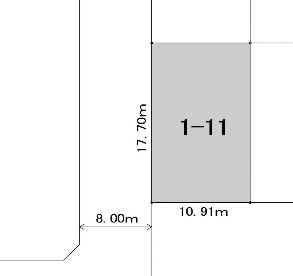 ★売土地★　帯広市西18条南30丁目1-11 内観