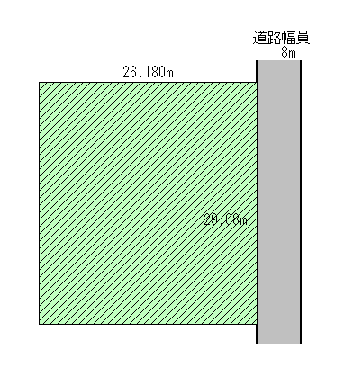 音更町南鈴蘭北5丁目　売土地 間取り