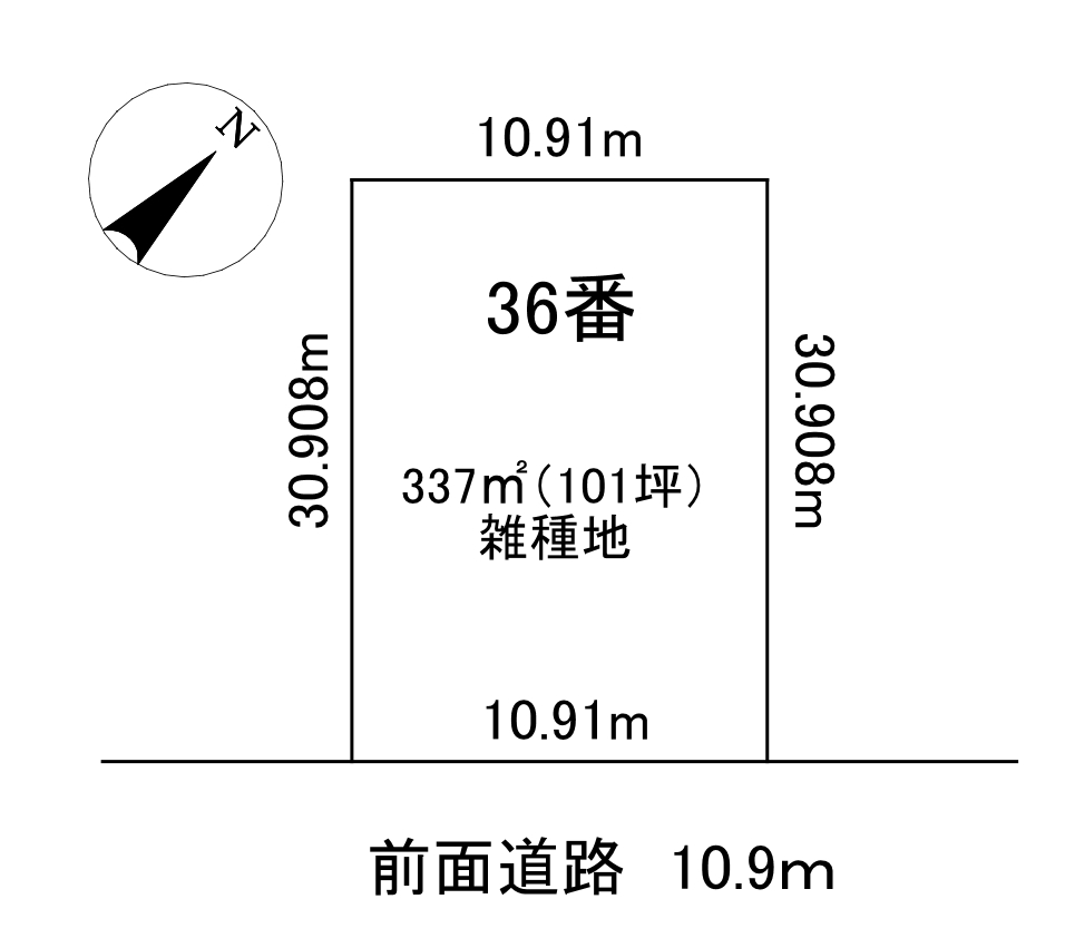 100坪越え！広尾町並木通＿土地 間取り