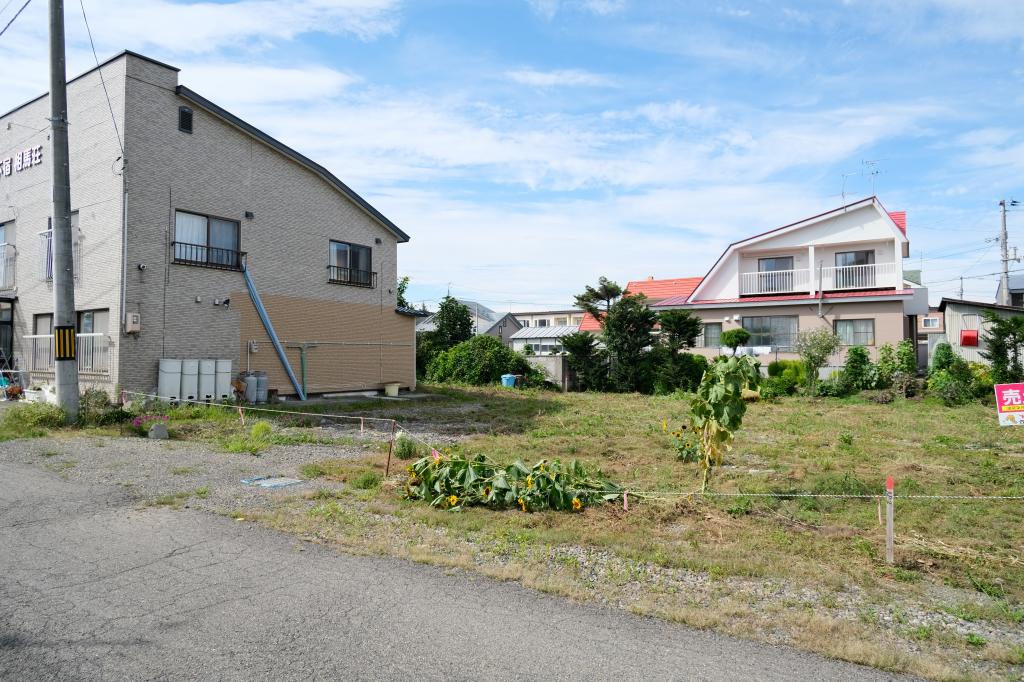 【価格改定】【南道路・仲介料なし】西24南2①　 売土地 外観
