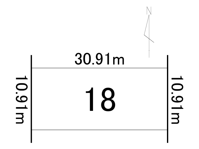 池田町字大通５丁目【二方道路付き！敷地約１０１坪！】 間取り