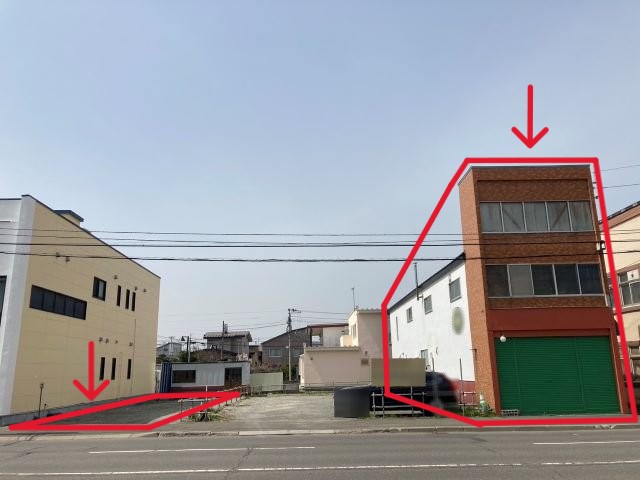 西５条南１３丁目【西５条通沿い！住居付き店舗！】