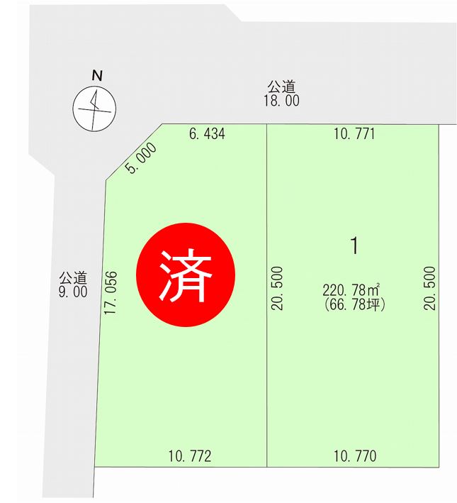 【66.78坪】音更町ひびき野仲町2丁目 間取り